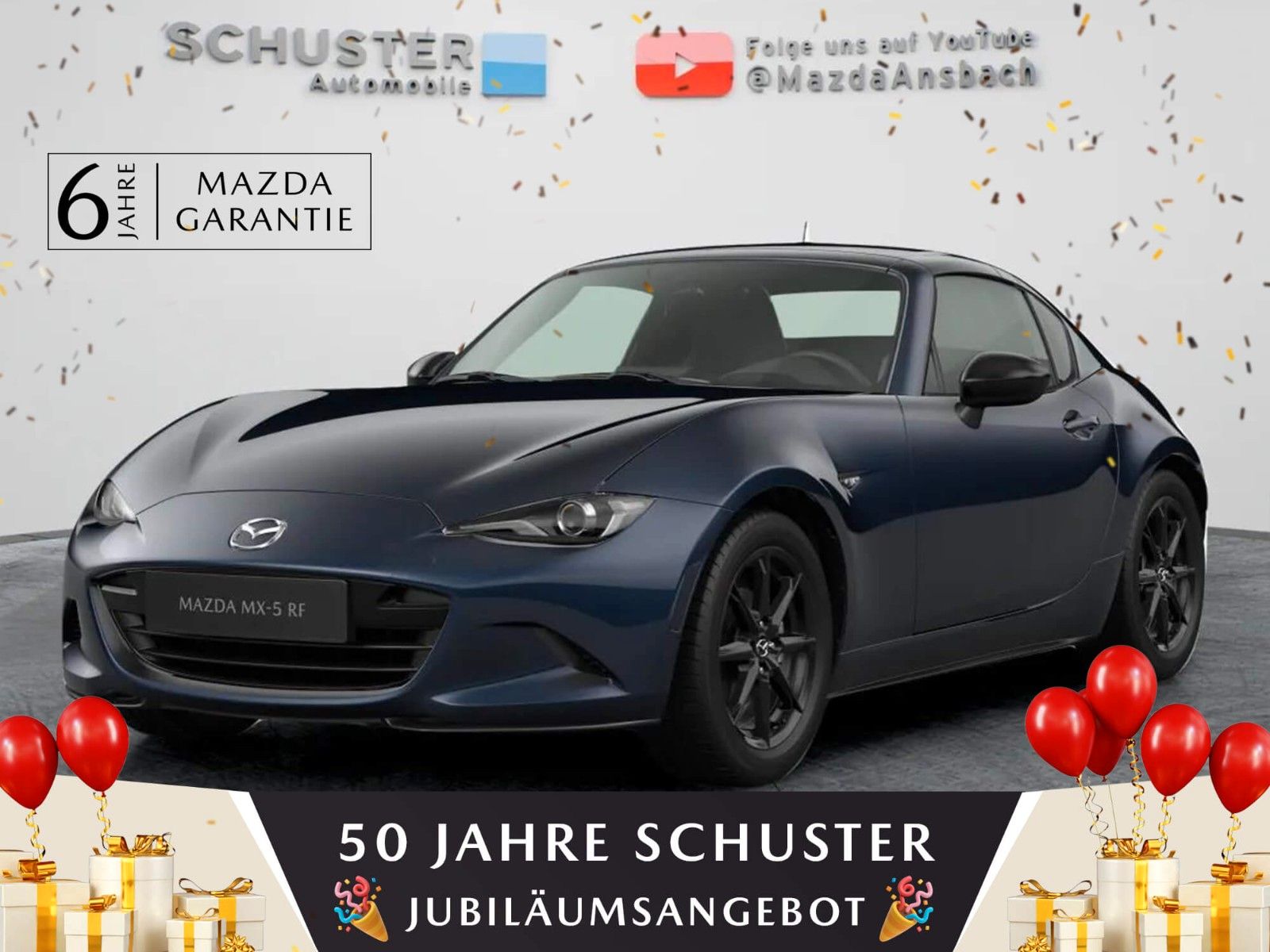 Mazda MX-5 RF 1.5 SKYACTIV-G 136 Prime-Line LED/Klima