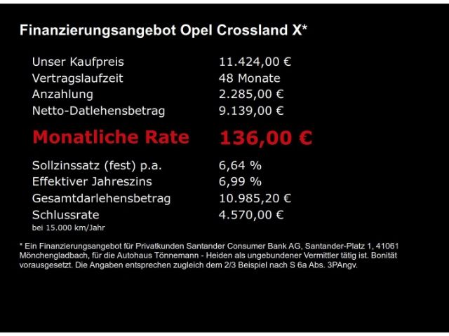 Crossland X ULTIMATE+NAVI+HEAD UP+SITZ-/LENKRADH