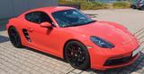 Porsche Cayman GTS#LED#BURMESTER#ACC#VOLL#APPROVED - Porsche mit Benzin-Antrieb: Coupé, Orange