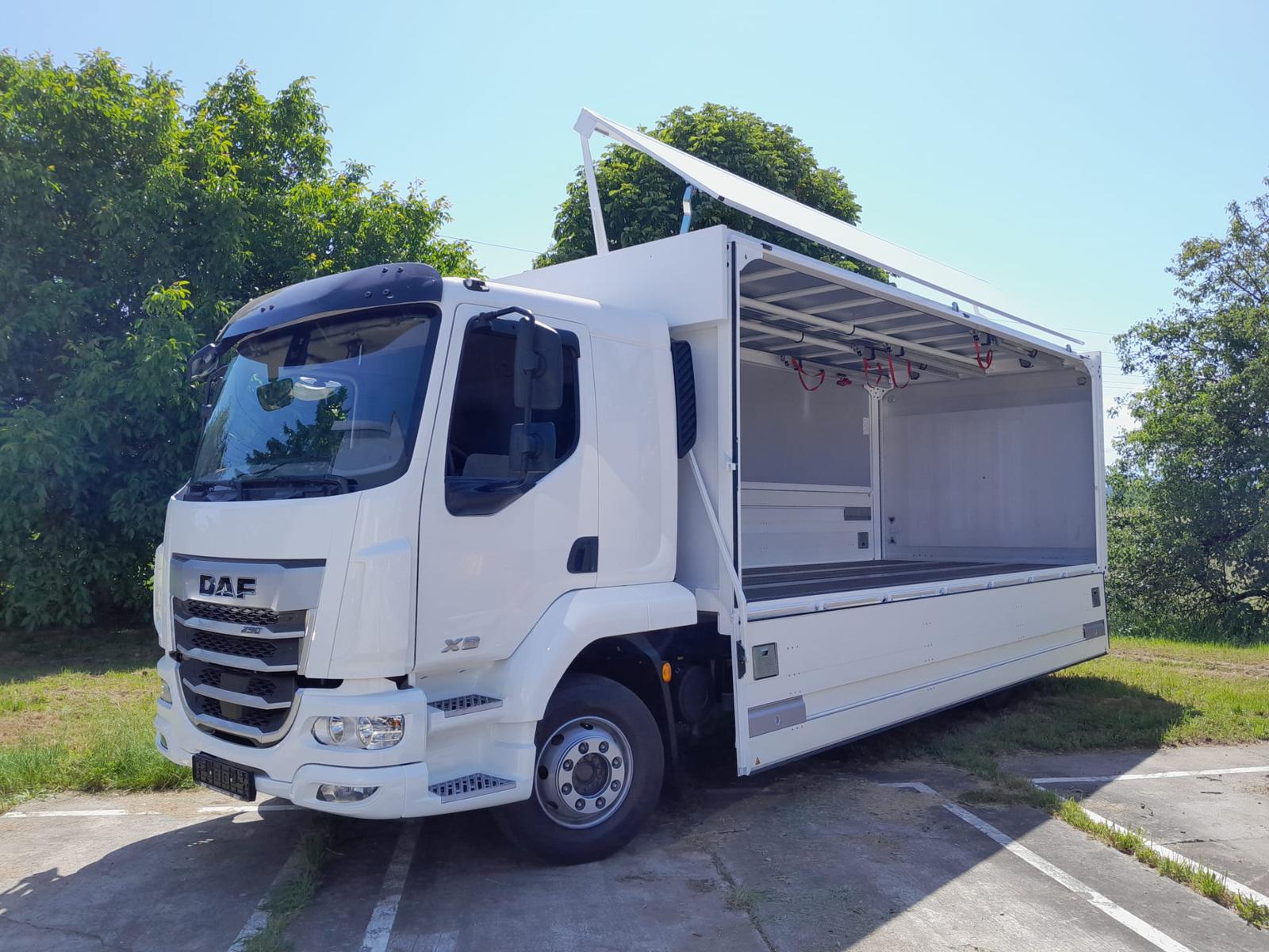 DAF FA XB 290 16t Swing-Board-Aufbau
