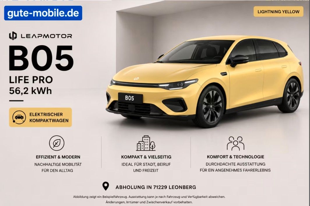 Leapmotor B05 Life Pro 56.2kWh