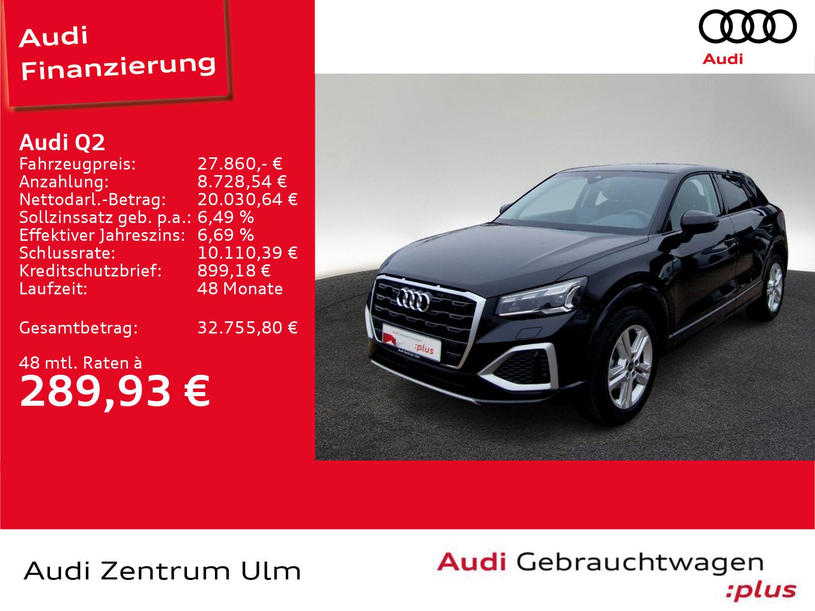 Audi Q2 advanced 30TFSI 17 AHK MATRIX NAVI+ RFK 5JGAR