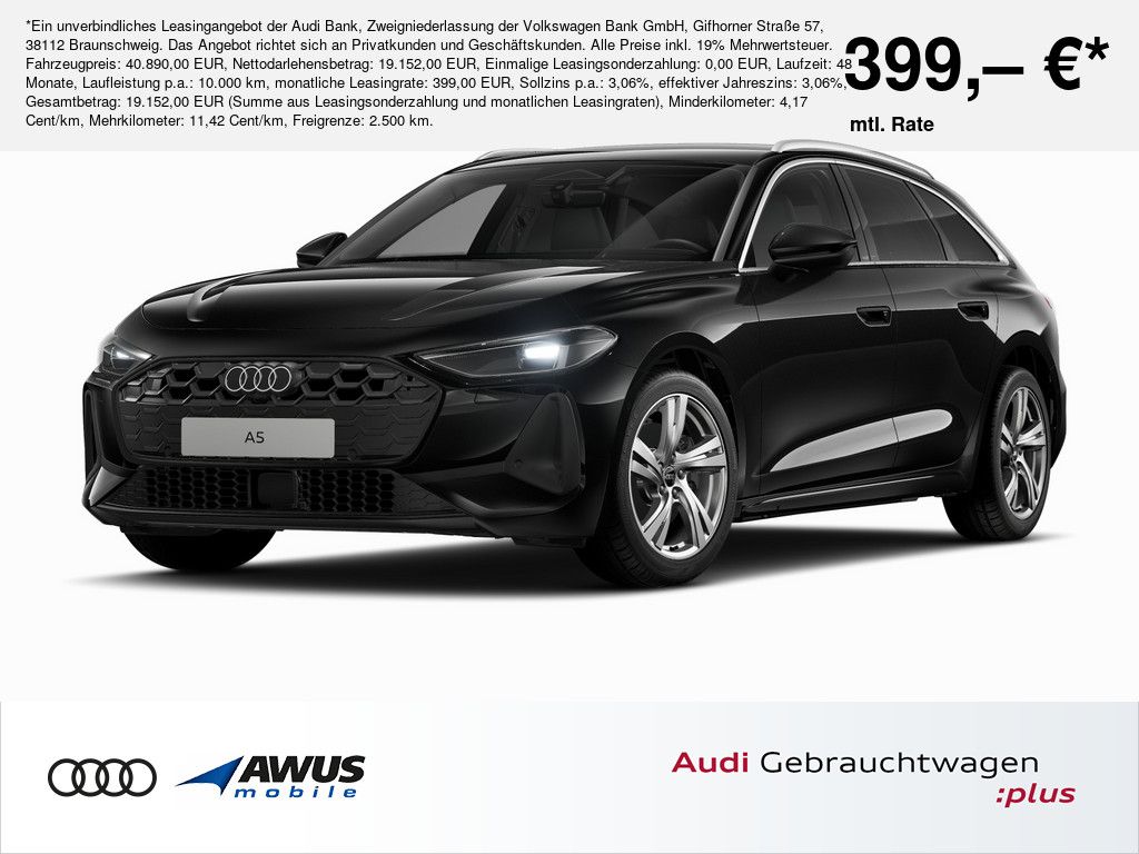 Audi A5 Avant TFSI 110 kW S tronic, Businesspaket, AH