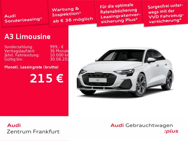 A3 Limousine 30 TDI S-LINE NAVI*LED*ACC*KAM*AHK*