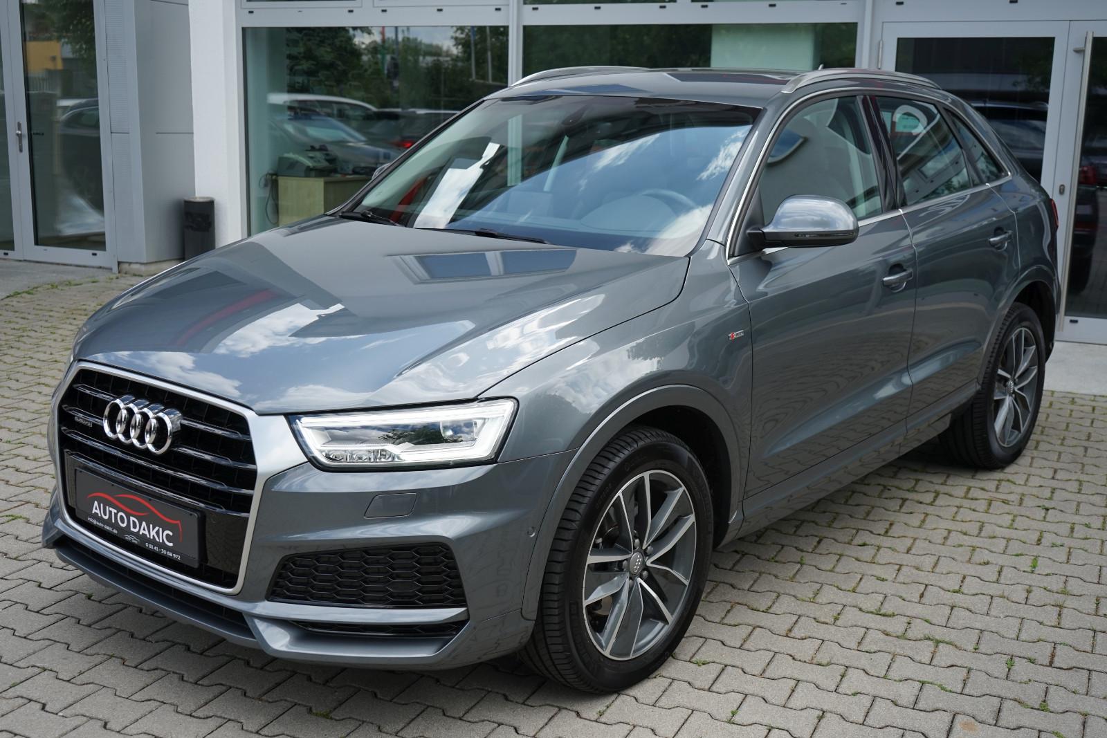 Audi Q3 2.0TFSi DSG Quattro S-Line  LED LEDER NAVI