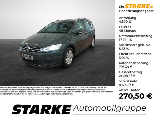 Volkswagen Touran 2.0 TDI Comfortline  AHK Navi LED PDC LM 