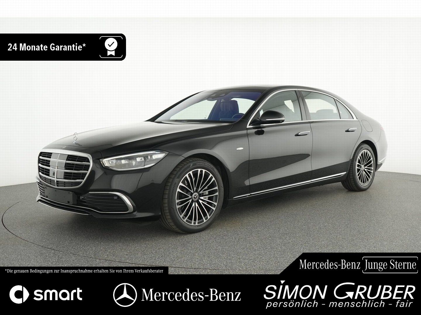 Fahrzeugabbildung Mercedes-Benz S 580 e 4M lang Pano Burm Ambi Airmatic Guard360