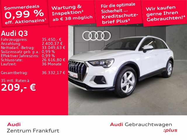 Audi Q3 35 TFSI advanced S tronic Navi DAB VC PDC Sit