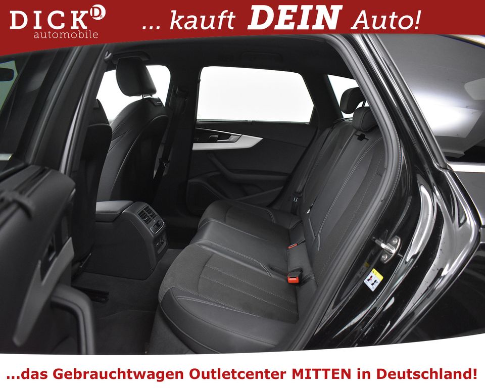 Audi A4 Av 40d Quatt 2X S LINE+NAVI+B&O+LED+KAMER+SHZ