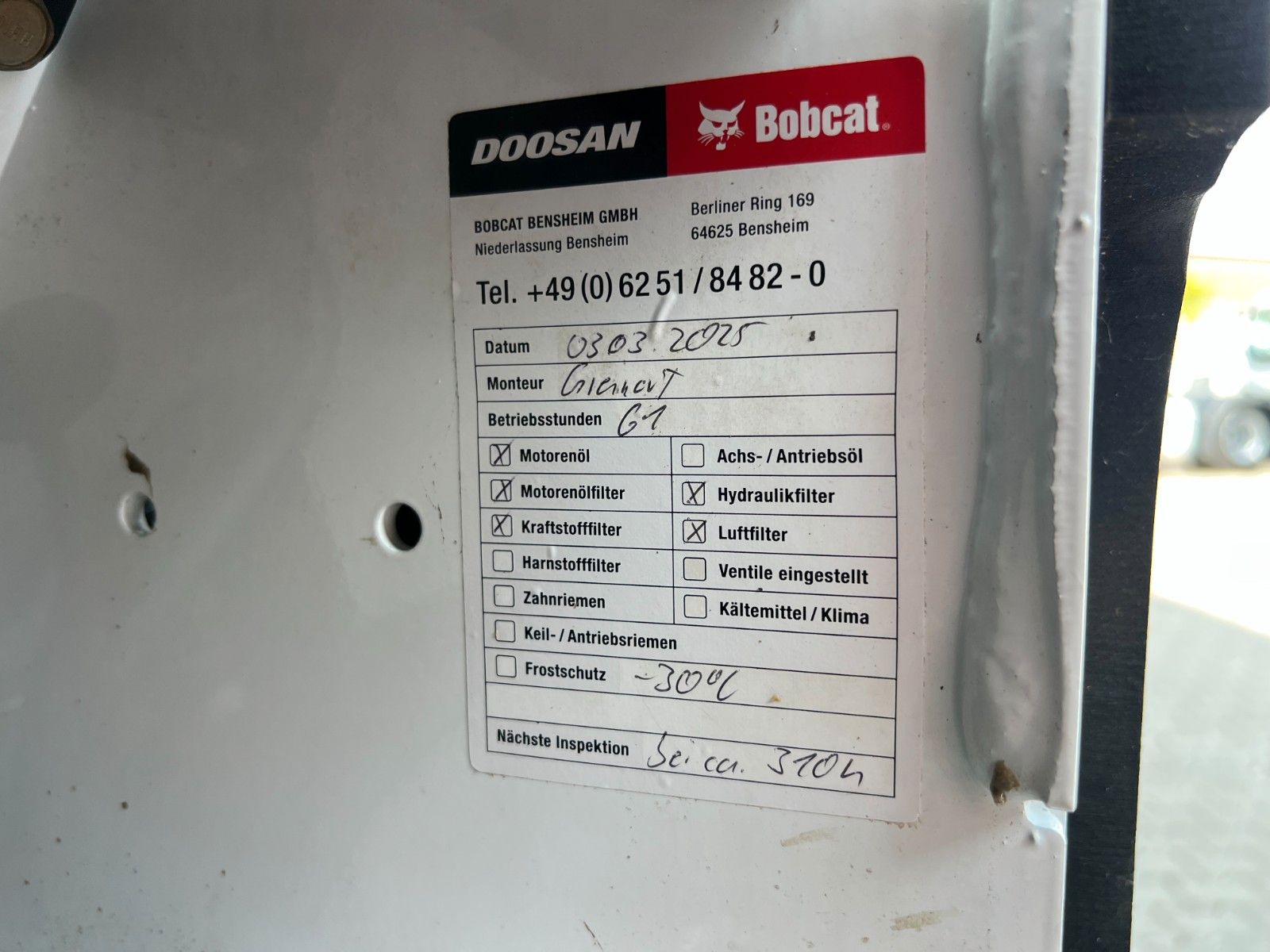 Fahrzeugabbildung Bobcat S450 / nur 131h !! / Gabel / Schaufel