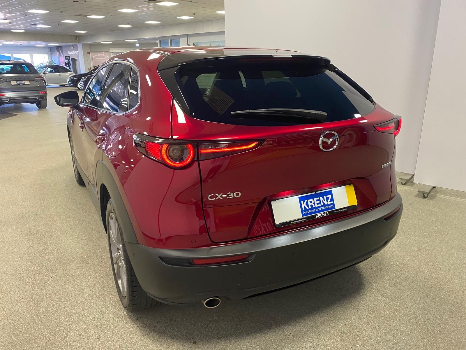 Fahrzeugabbildung Mazda CX-30 APP+KLIMA+RFK+PDC+NAVI+SITZHEIZ+Head-Up+An