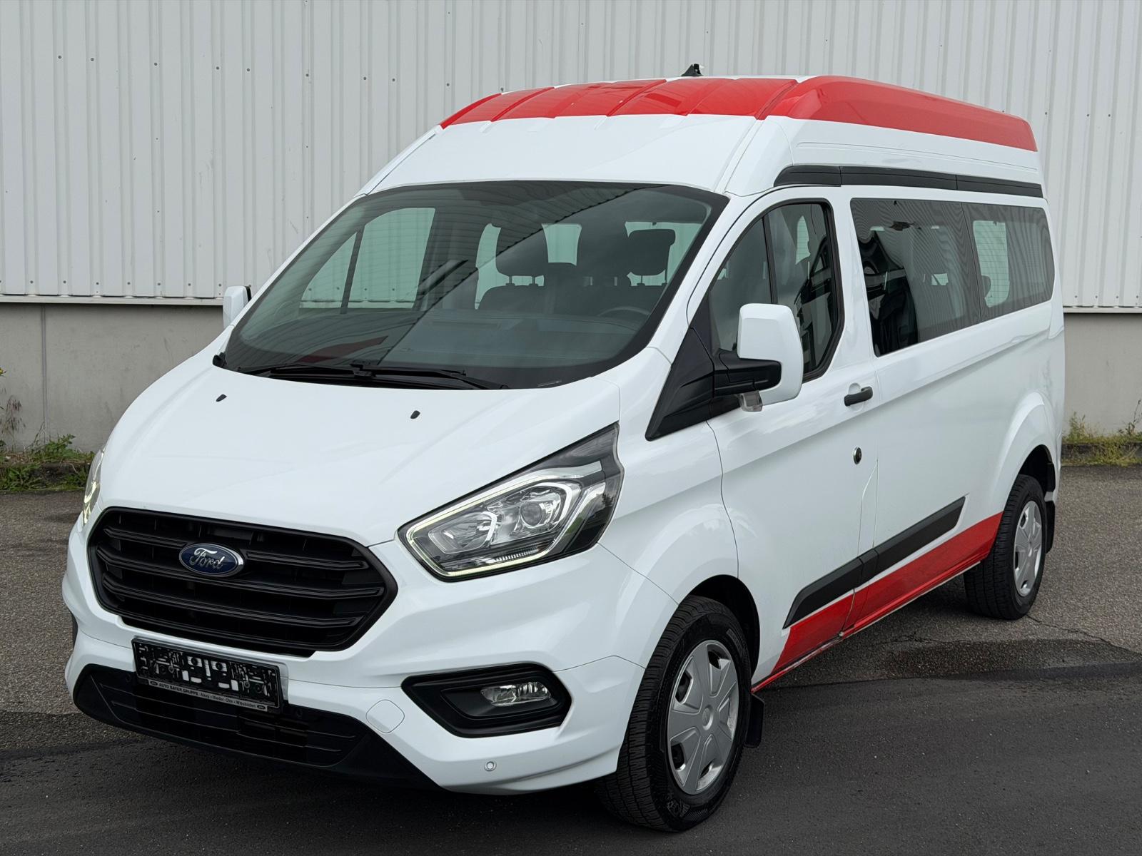 Ford Transit Custom *Hochdach* H2 L2*2xKlima*9-Sitze*