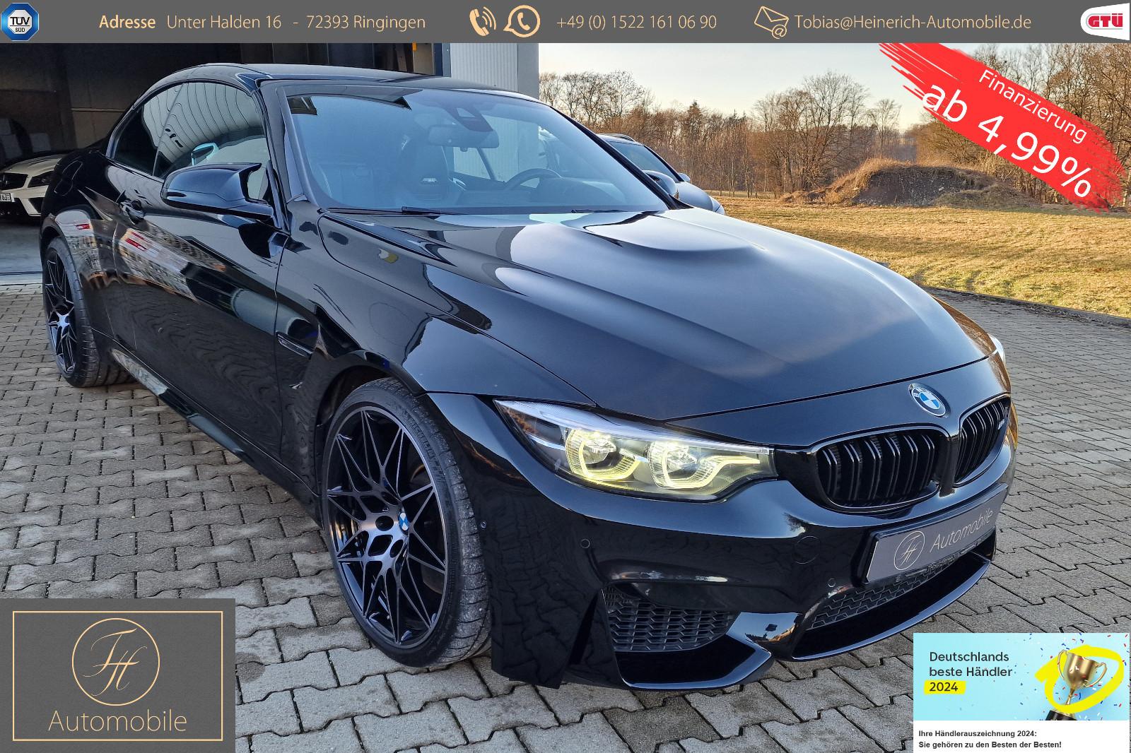 BMW M4 Competition*Cabrio*DEUTSCH*HUD*360°Kamera