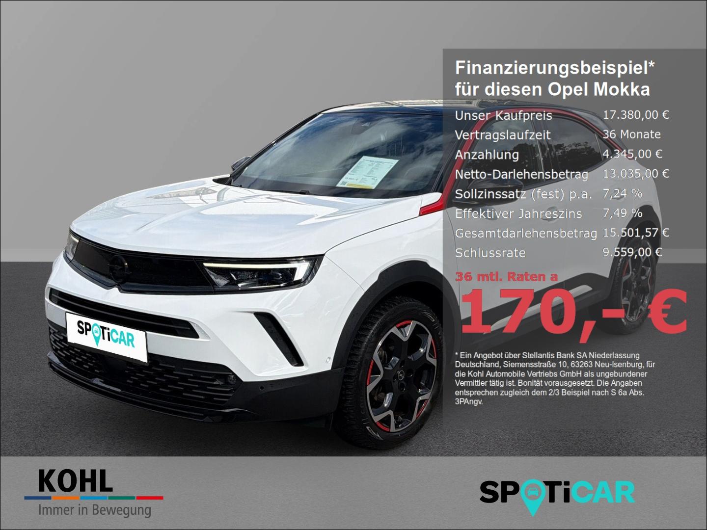 Opel Mokka GS Line 1.2 130 PS ACC LenkradHZG SHZ PDCv