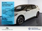 Volkswagen ID.3 Pro Performance LED Navi ACC RFK 2xKlima LM - schwarze Volkswagen ID.3