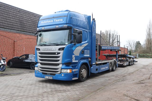 Scania R450 Autotransporter+Kässbohrer+Supertrans