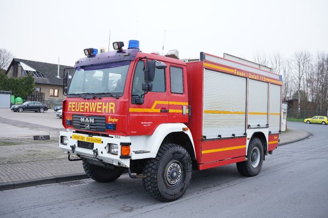 MAN 18.280 Feuerwehrfahrzeug 4x4 Allrad Dachwerfer!!