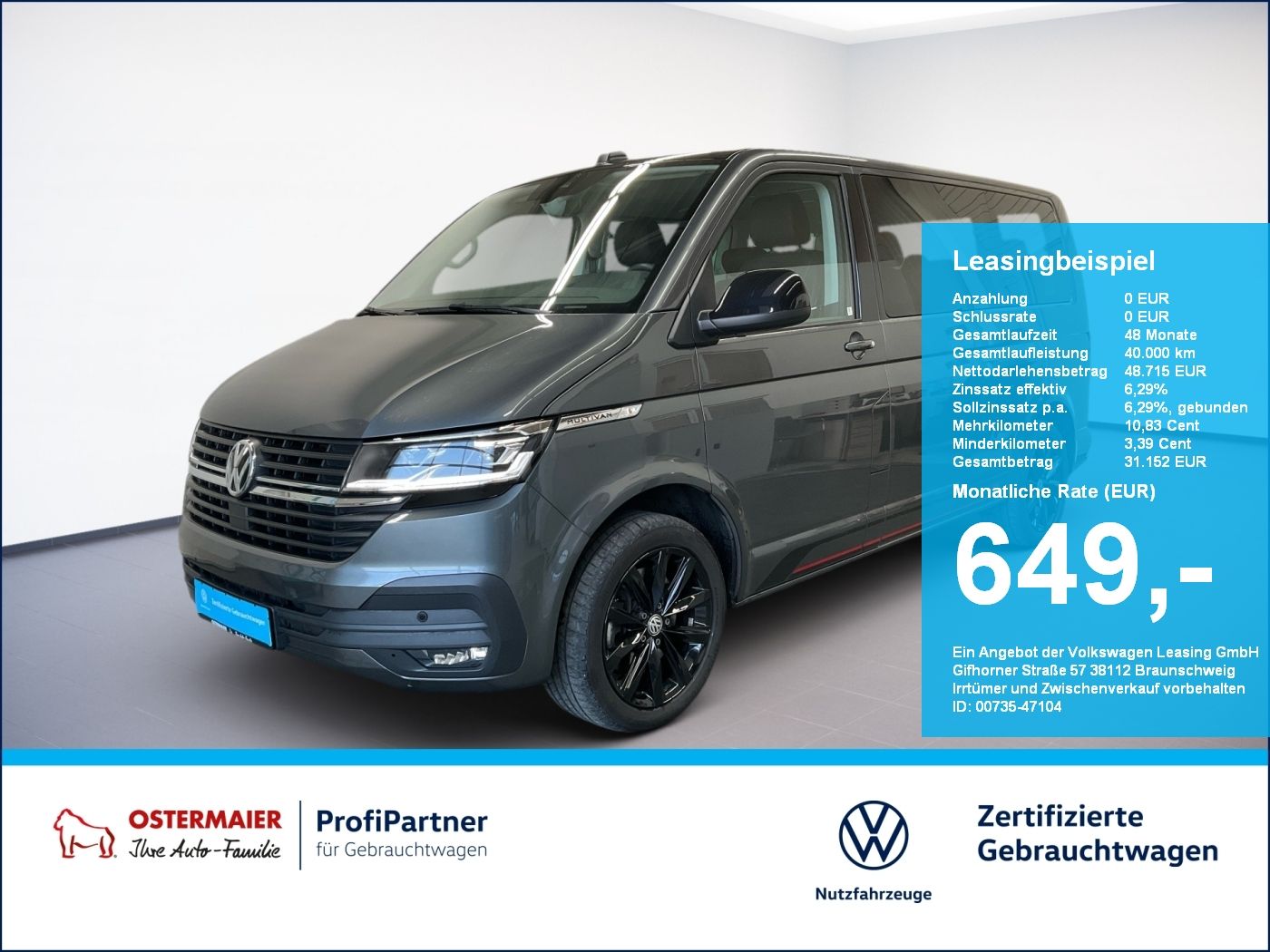 Volkswagen T6.1 Multivan EDITION 2.0TDI 204PS 4MOTION DSG L