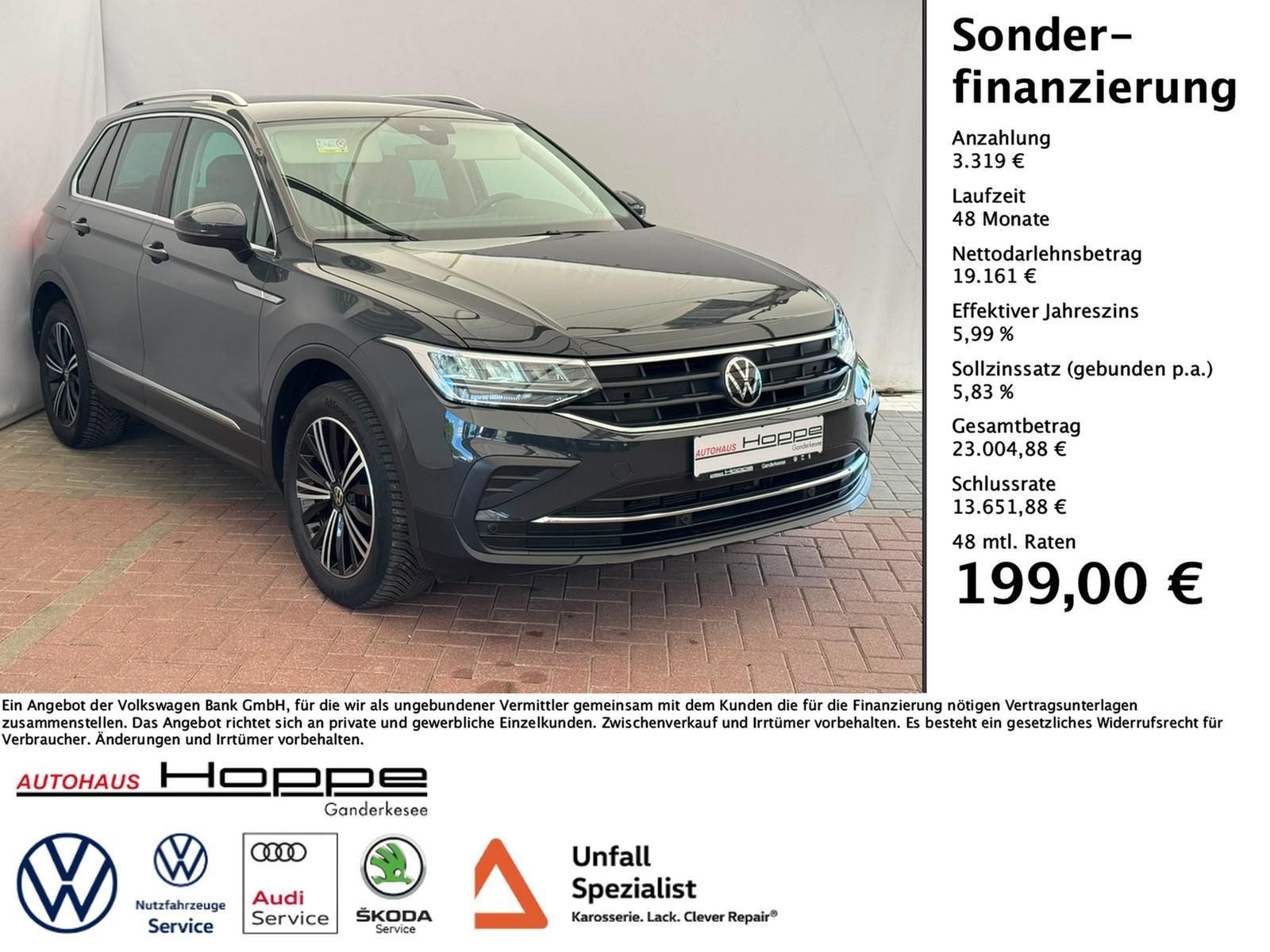 Volkswagen TIGUAN LIFE 1.5TSI DSG+LED+ACC+NAVI+APP+4xSHZ+KL