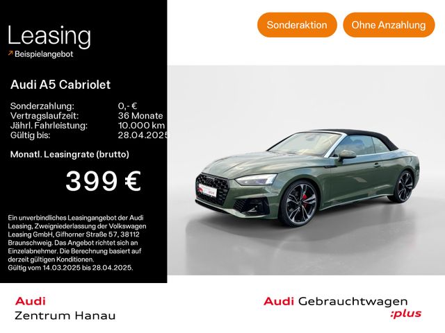 Audi A5 Cabriolet 40 TDI S-LINE*BLACK-EDITION*MATRIX*