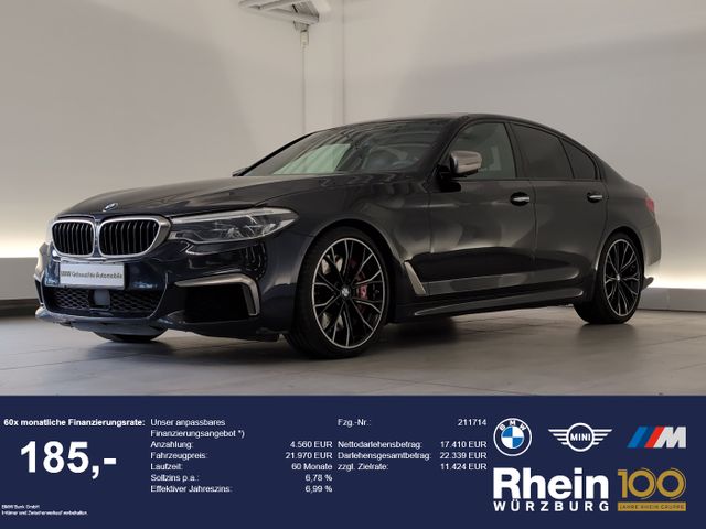 BMW M550i xDrive Limousine SoftC/H&amp;K/LED/AHK/360° Na