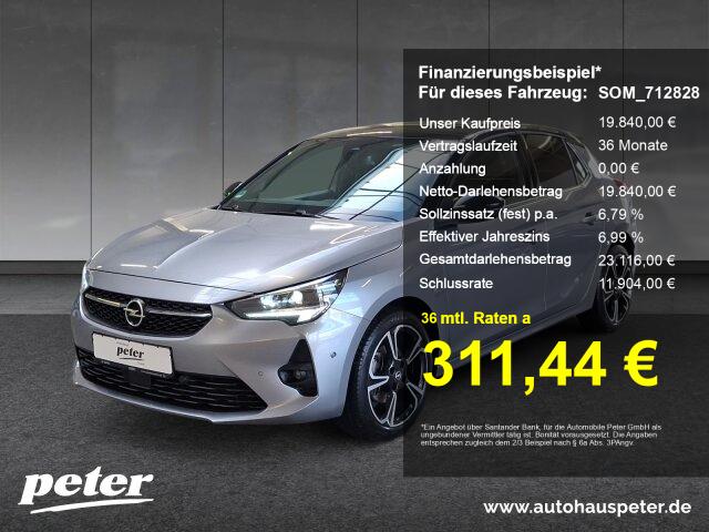 Opel Corsa F 1.2 Turbo GS Automatik Alcantara Sitzhei