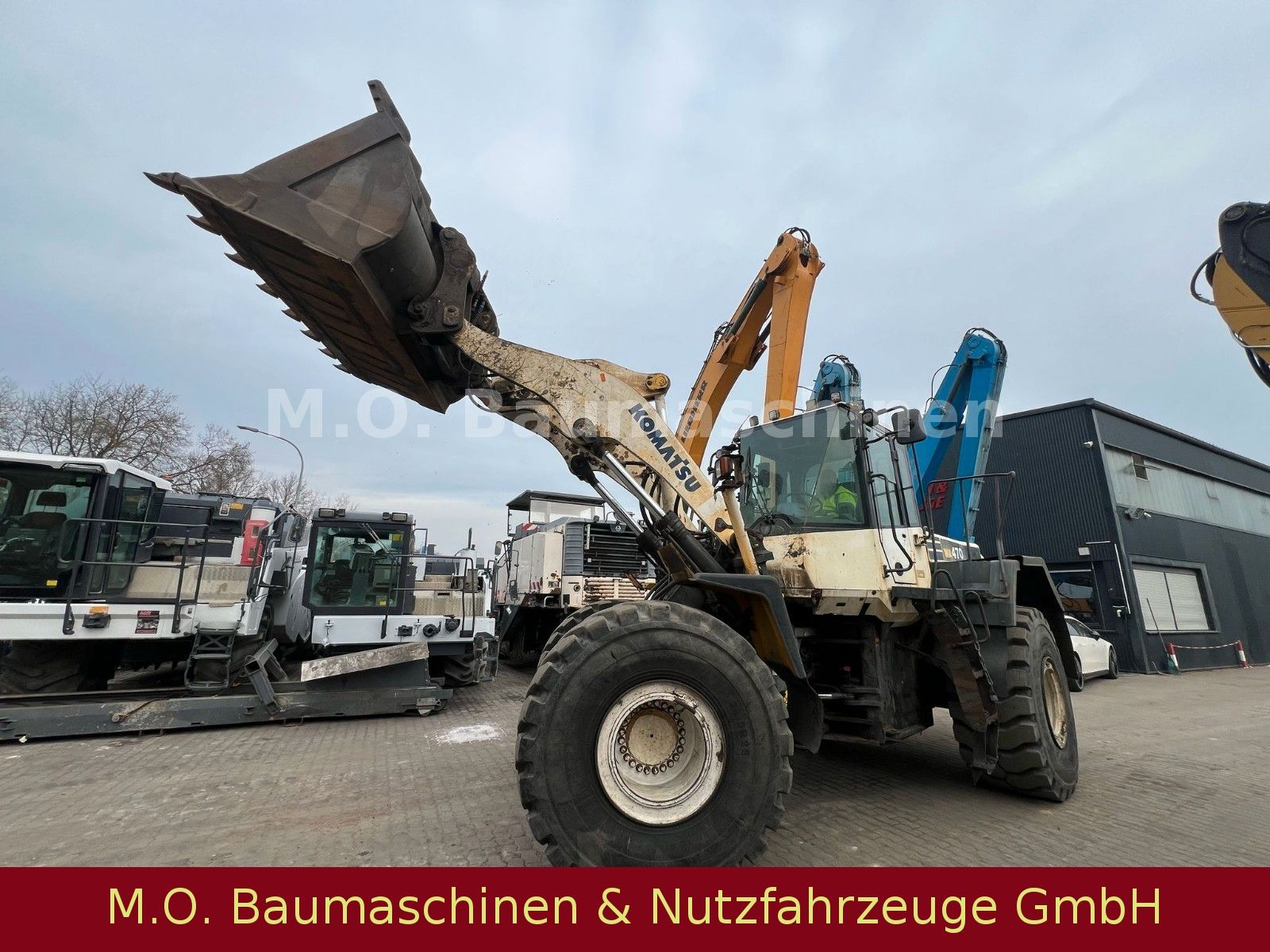 Fahrzeugabbildung Komatsu WA 470-6 LC / ZSA / AC / SW / Waage /