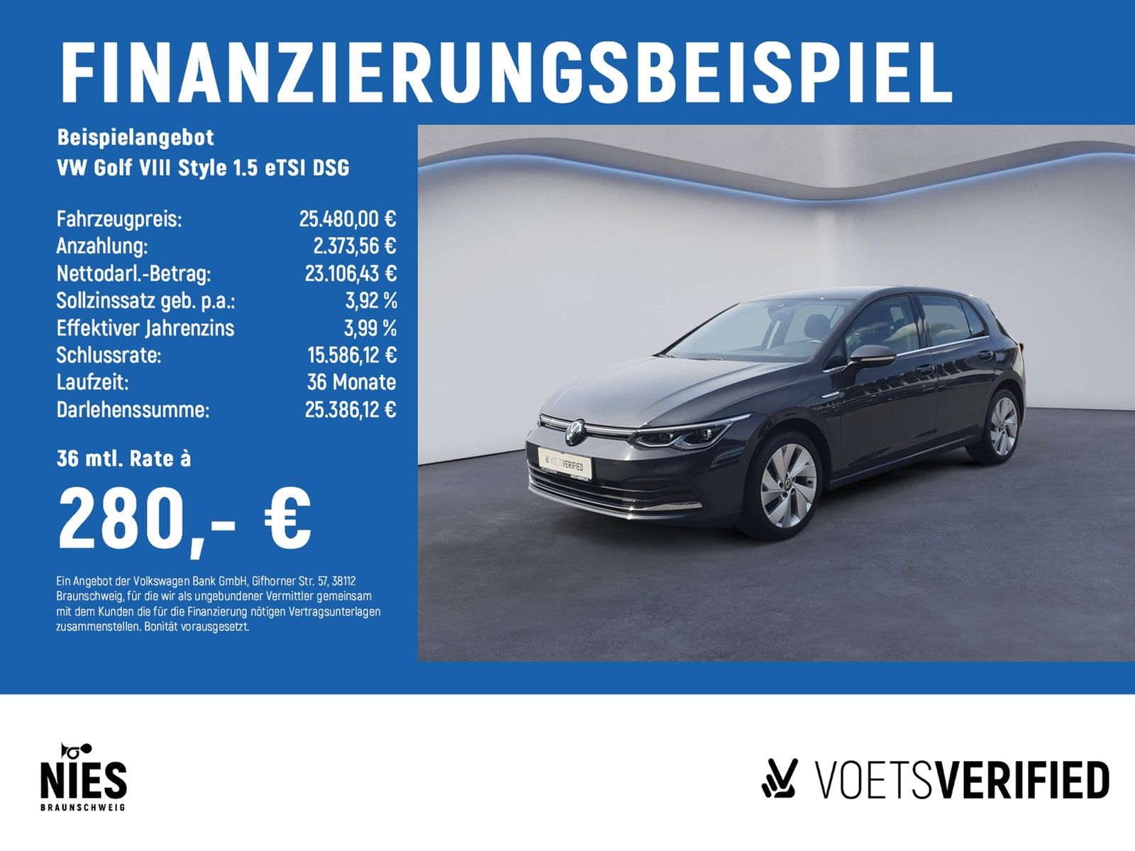 Volkswagen Golf VIII Style 1.5 eTSI DSG LED+KLIMA+ACC+SHZ