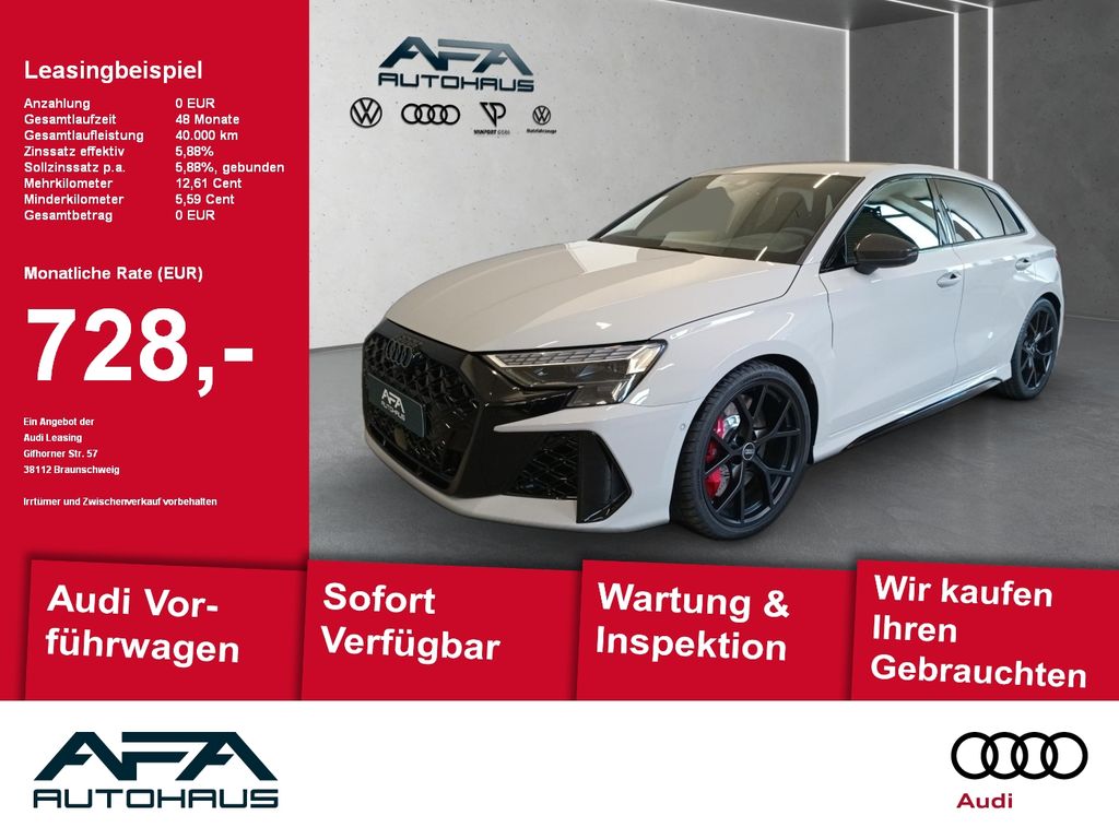 Audi RS3 Sportback 2.5 TFSI KREIDE*MATRIX*SONOS*CARBO