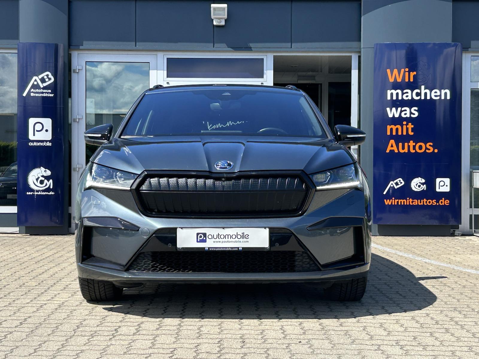 Skoda Enyaq 80 Sportline*5-Sitzer*82kWh*WÄRMEPUMPE*AHK