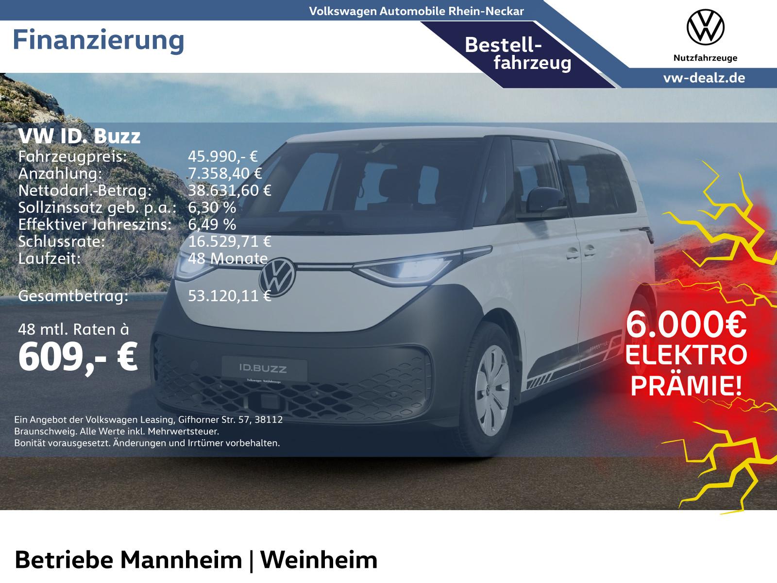Volkswagen ID. BUZZ Freestyle !! € 6000.- E-Förderung !!
