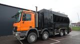 Mercedes-Benz ACTROS 4144 8X4 SEWER VACUUM MANUAL GEARBOX STEE - Mercedes-Benz Actros v8