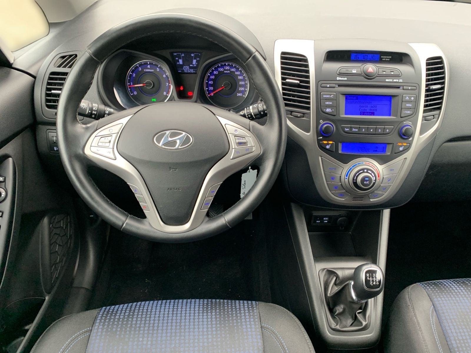 Fahrzeugabbildung Hyundai ix20 blue Space Sitzheizung PDC