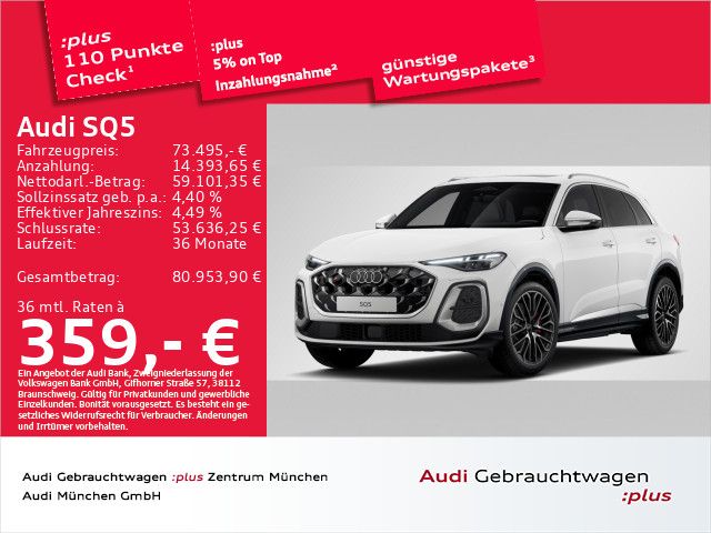 AUDI SQ5 NEU TFSI S tronic Pano/LuftFed/ACC/HuD