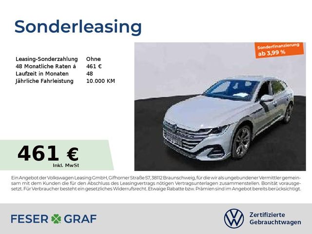 VW Arteon SB R-Line 2.0 TSI DSG Navi AHK Kamera LED