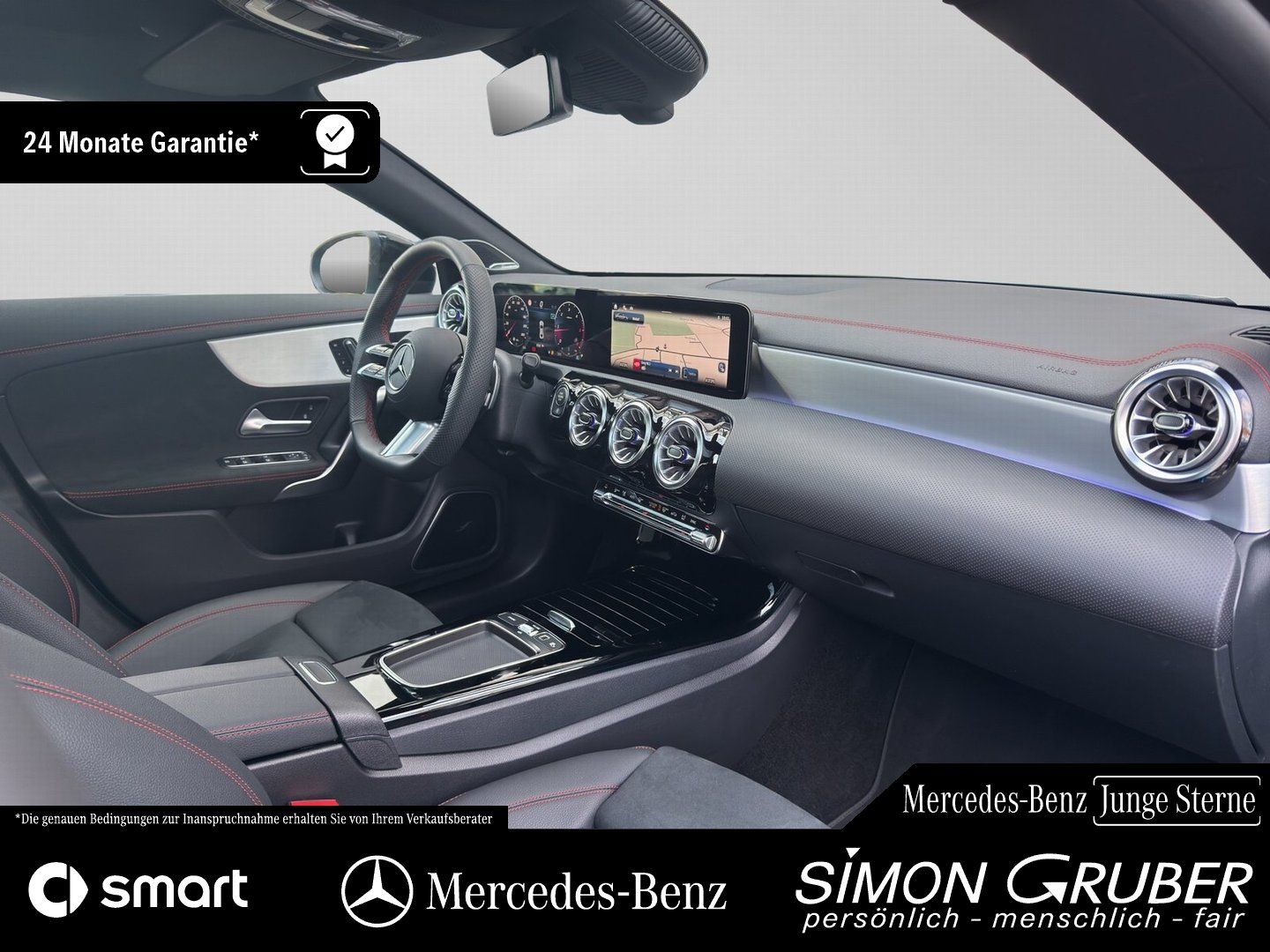 Fahrzeugabbildung Mercedes-Benz CLA 220 d AMG Night Pano Burm MBeam KeyGo 19Zoll
