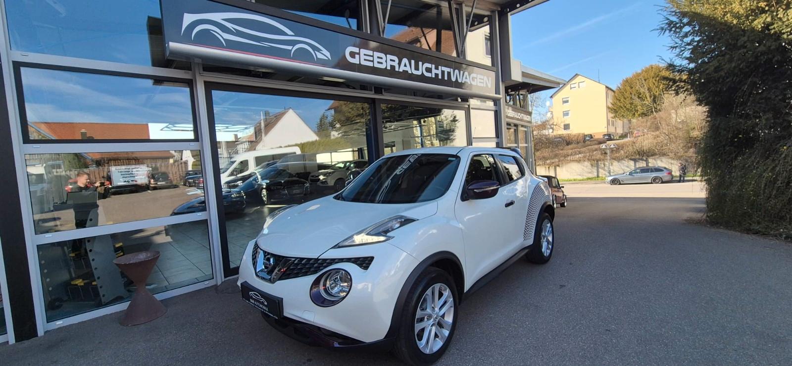 Nissan Juke 8-FACH, INSP. NEU, SCHECKHEFT, ALU, KLIMA