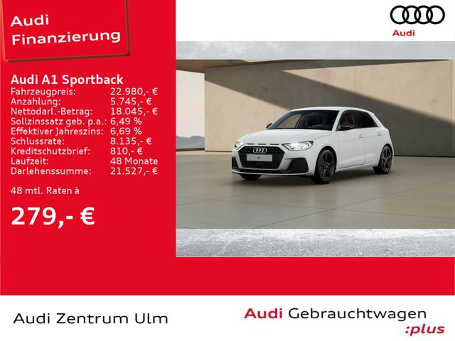 Audi A1 Sportback advanced 25 TFSI S tronic VIRTUAL