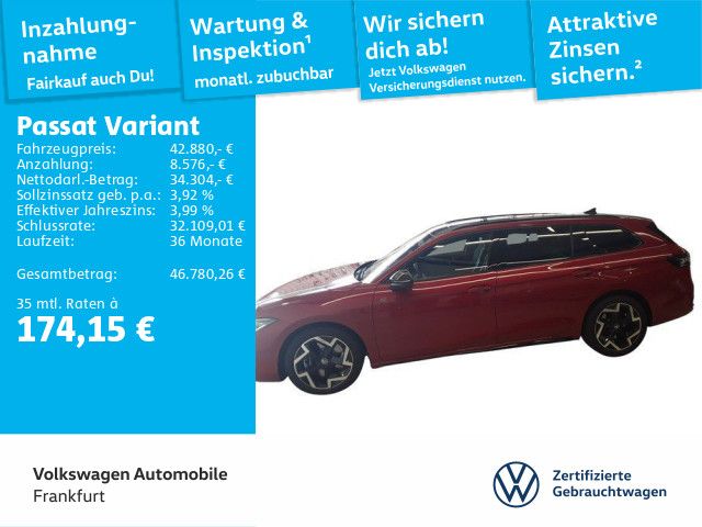 Volkswagen Passat Variant 2.0 TSI DSG 4Motion R-Line AHK Na