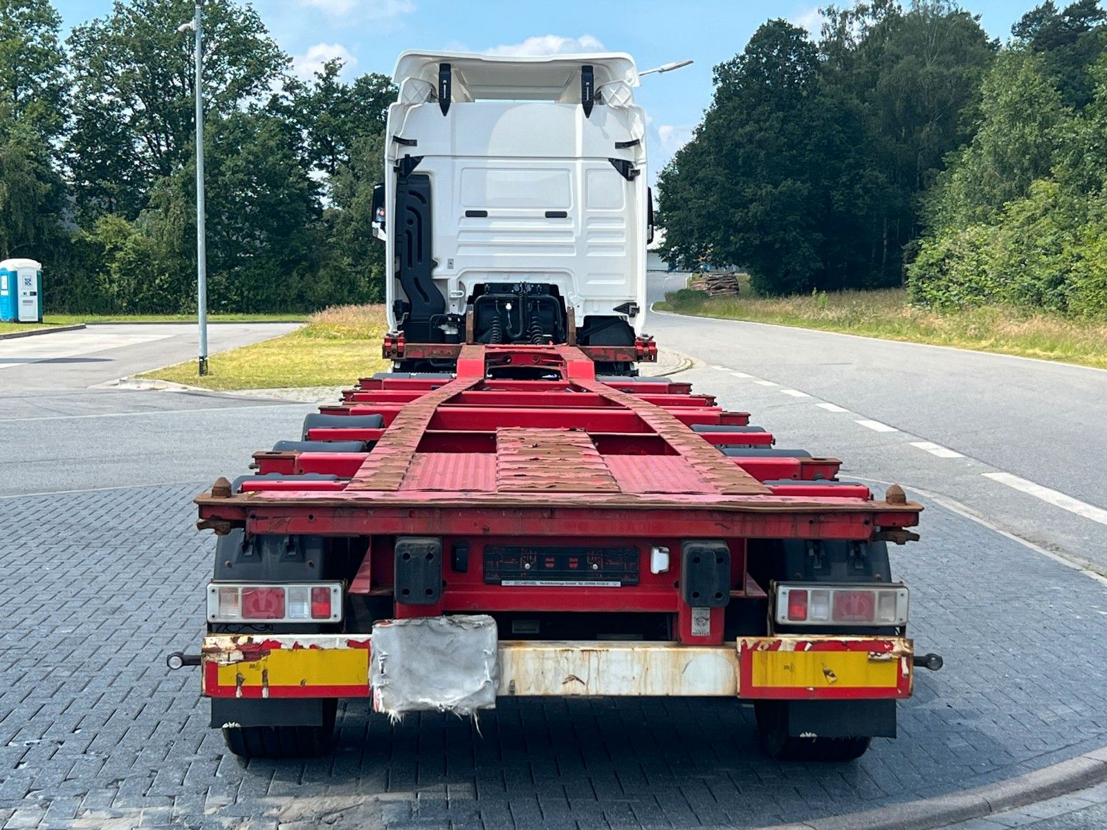 Fahrzeugabbildung Krone SD Wechselfahrgestell Liftachse