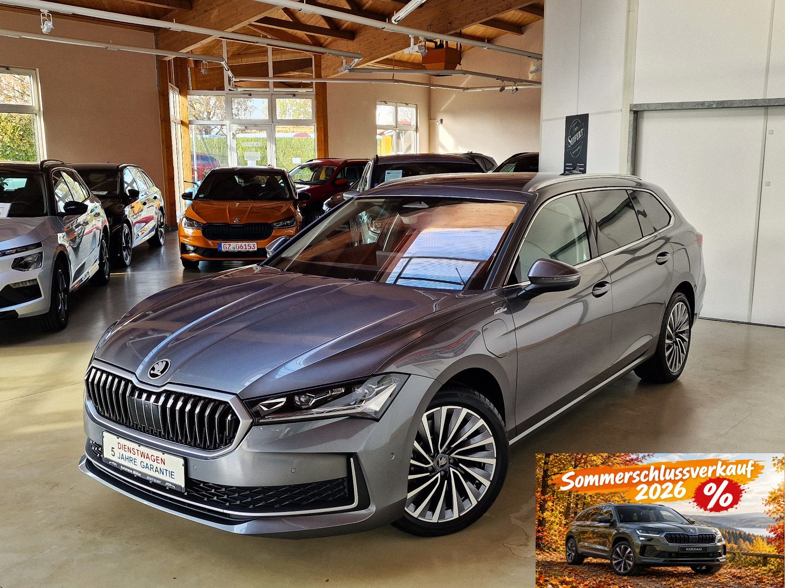 Skoda Superb Combi iV 204PS DSG L&K AHK 5J-GAR 360° NA