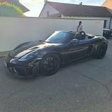 Porsche Boxster Spyder RS 718 Weissach Lift,Bose,Black - Porsche Boxster Jahreswagen