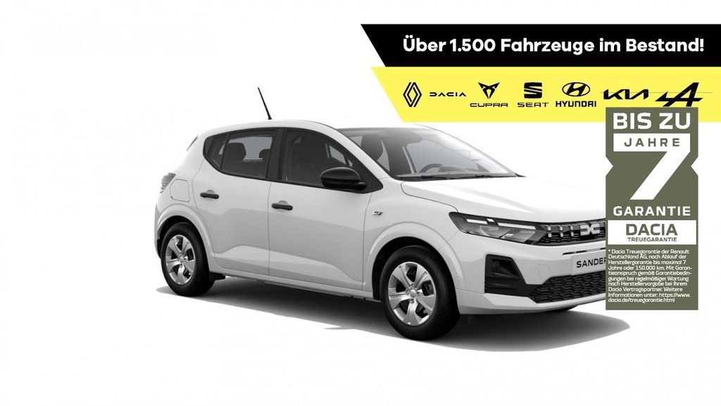 Dacia Sandero Essential SCe 65 Klima Einparkhilfe