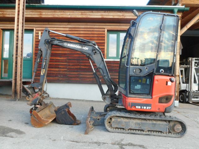 Eurocomach ES 18 ZT (1.750kg) SW + hydr. Löffel + Tiefl.