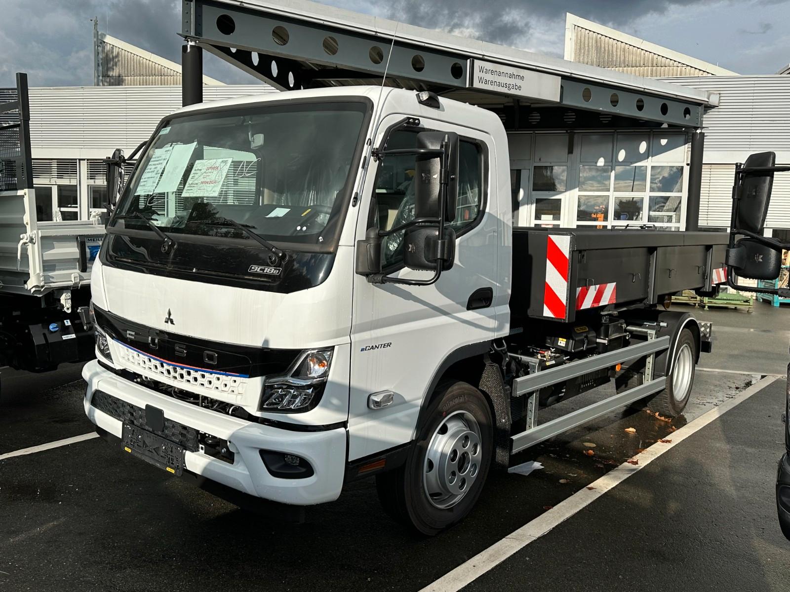 Mitsubishi FUSO eCanter 9C18 M-Batterie, Abroller Palfinger