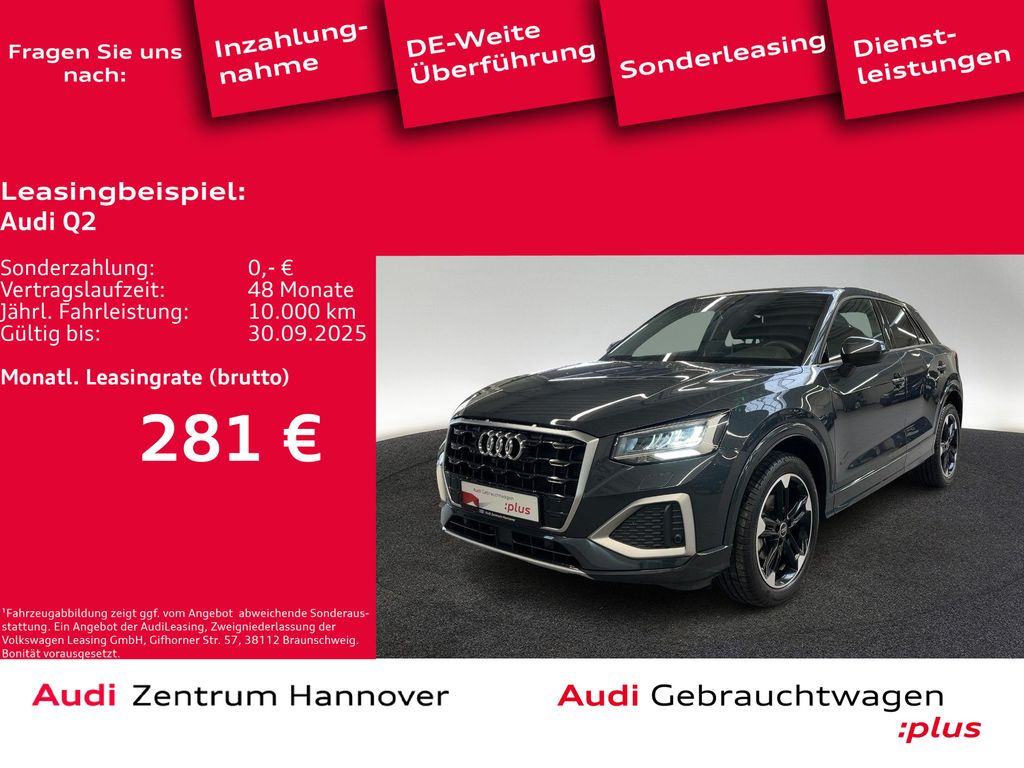 Q2 30 TFSI advanced AHK Navi virtual