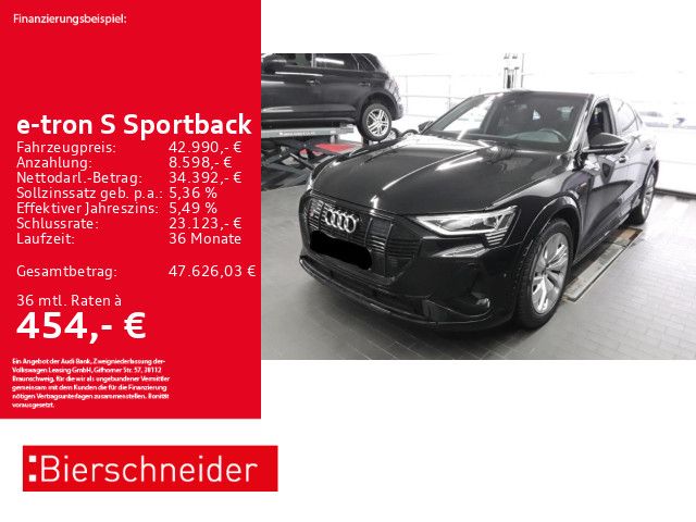 Audi e-tron S Sportback 22 AHK HuD MATRIX 360