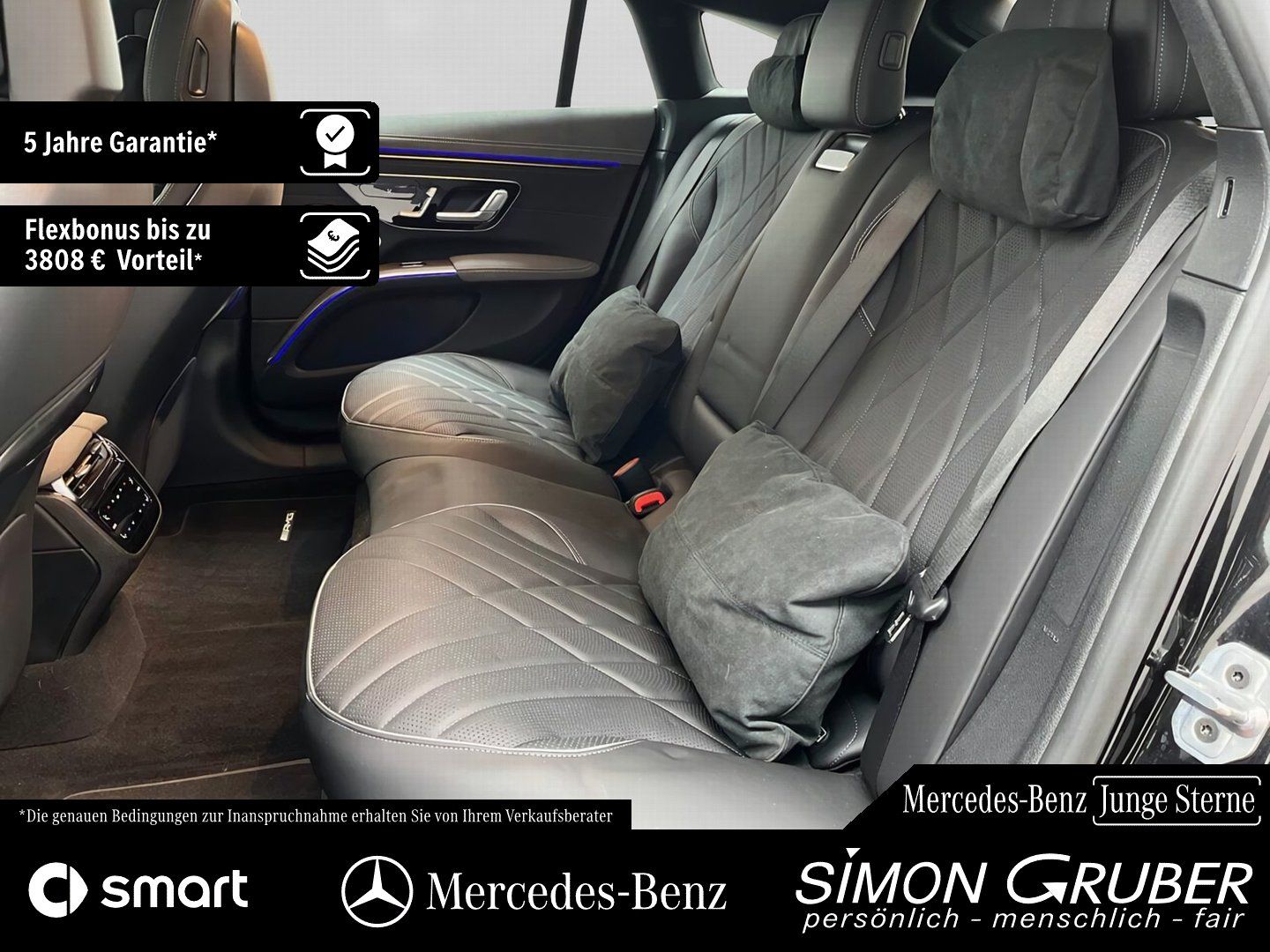 Fahrzeugabbildung Mercedes-Benz EQS 580 4M AMG Pano Hyper Sitzklima Massage