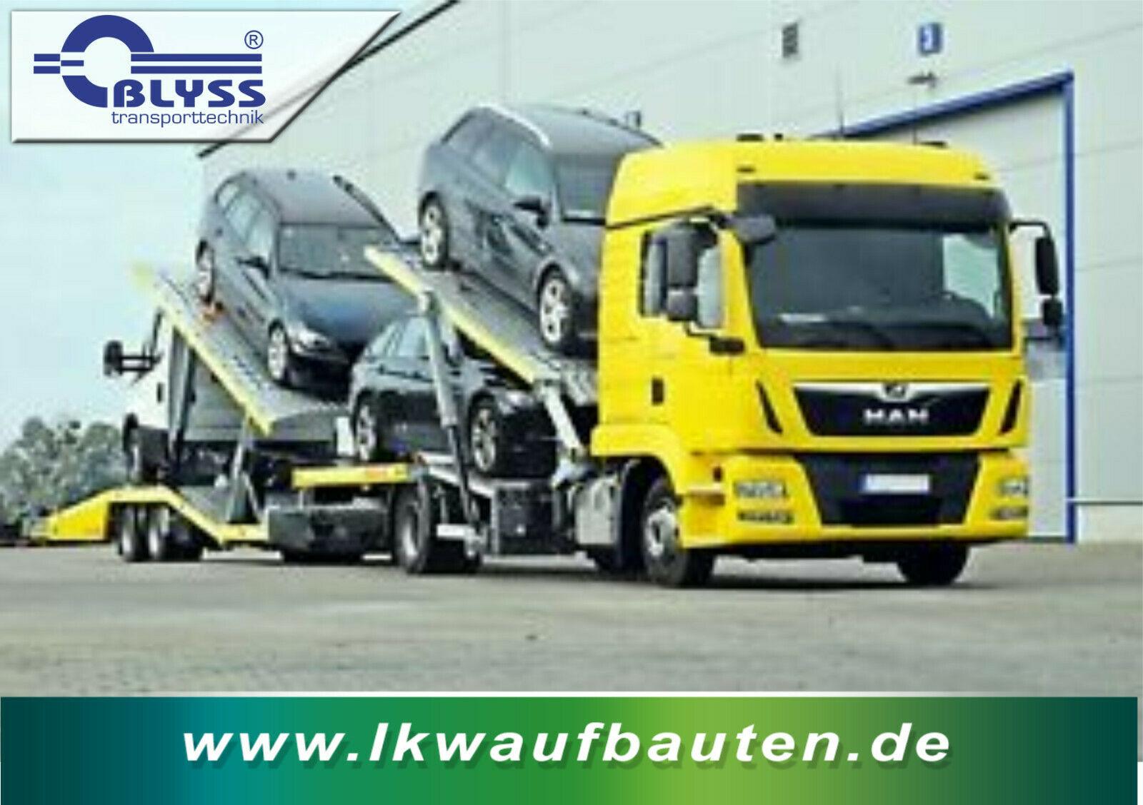 MAN 12.250 TGL mit Anhänger für 5 PKW