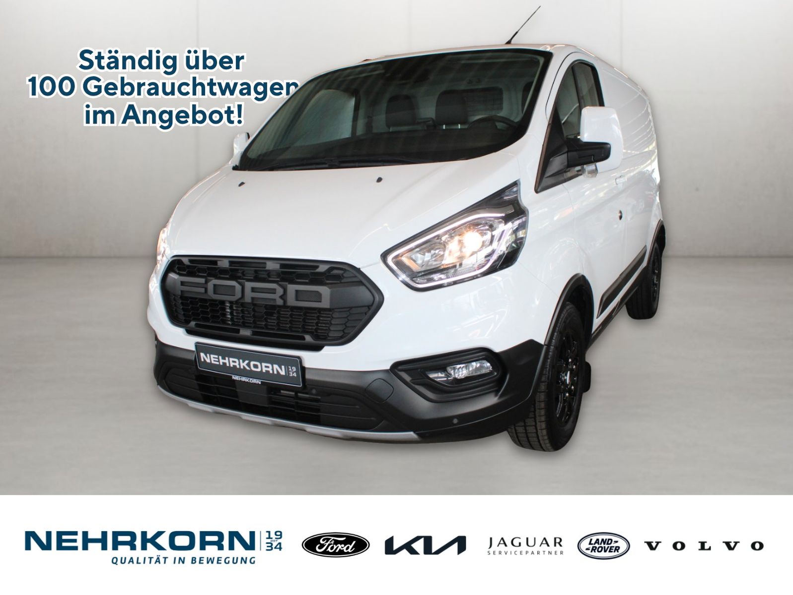 Fahrzeugabbildung Ford Transit Custom TRAIL AHK Bott Einrichtung Leder